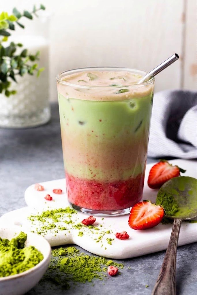 Ice Çilekli Matcha