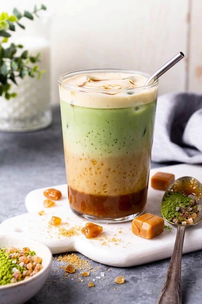 Ice Karamel Matcha