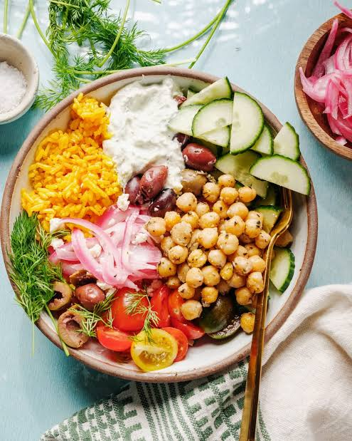 Mediterranean Rice Bowl